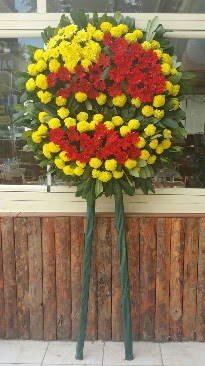 Cenaze çelengi çiçek modeli  Muş çiçek mağazası , çiçekçi adresleri 