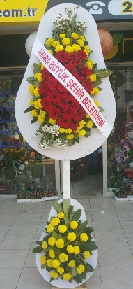 Çift katlı düğün nikah açılış çiçek modeli  Muş çiçekçi mağazası 